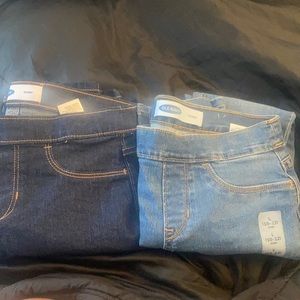2 pair of Old Navy SKINNY JEAN JEGGINGS